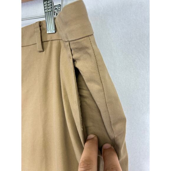 Men's Bonobos Straight Tan Pants - Size 38/32 Gulf Preppy Athleisure - Picture 5 of 12